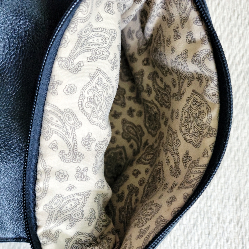 ✨3/$12 Boho Black Clutch Vegan - Picture 4 of 6